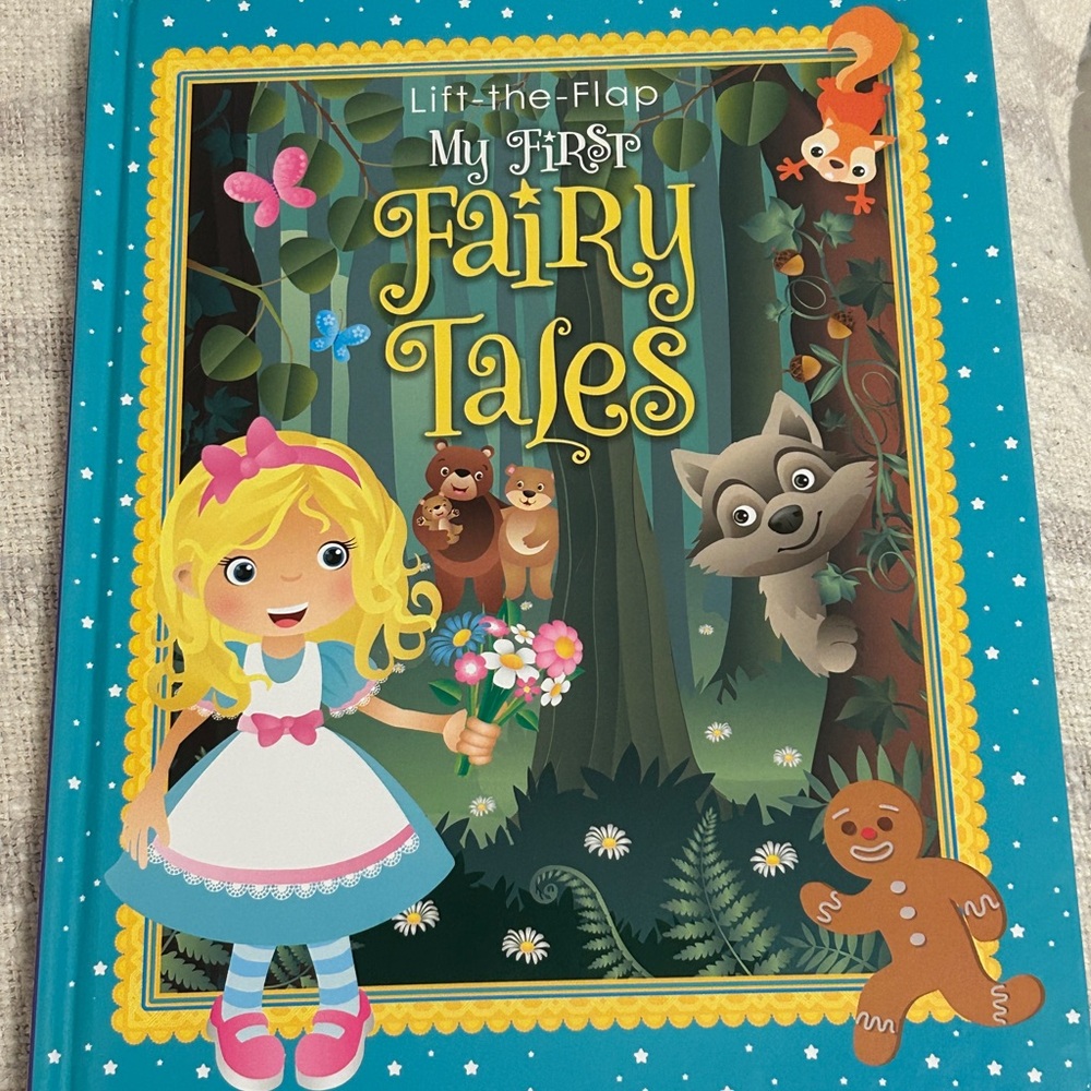 My First Fairy Tales Lift-the-Flap Book - Blue